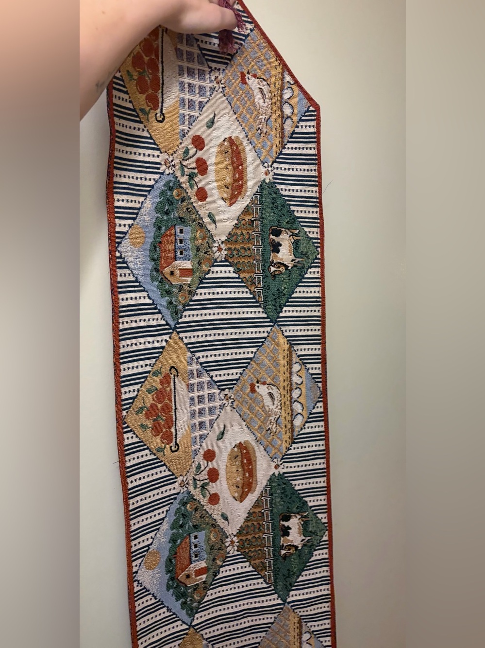 Vintage Woven Table Runner